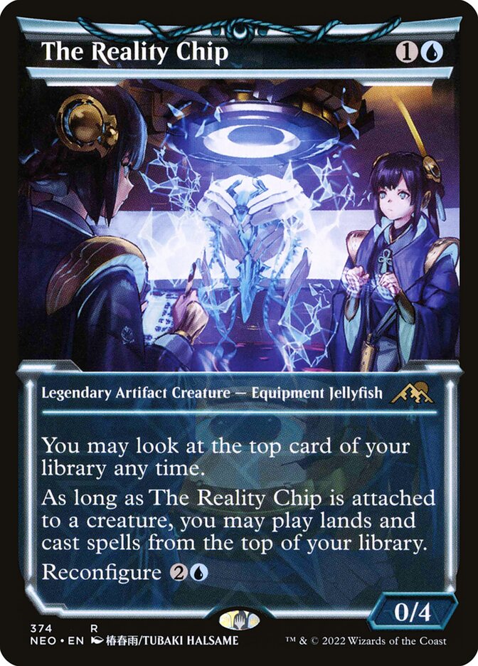 The Reality Chip (NEO, Foil, Showcase Frame)