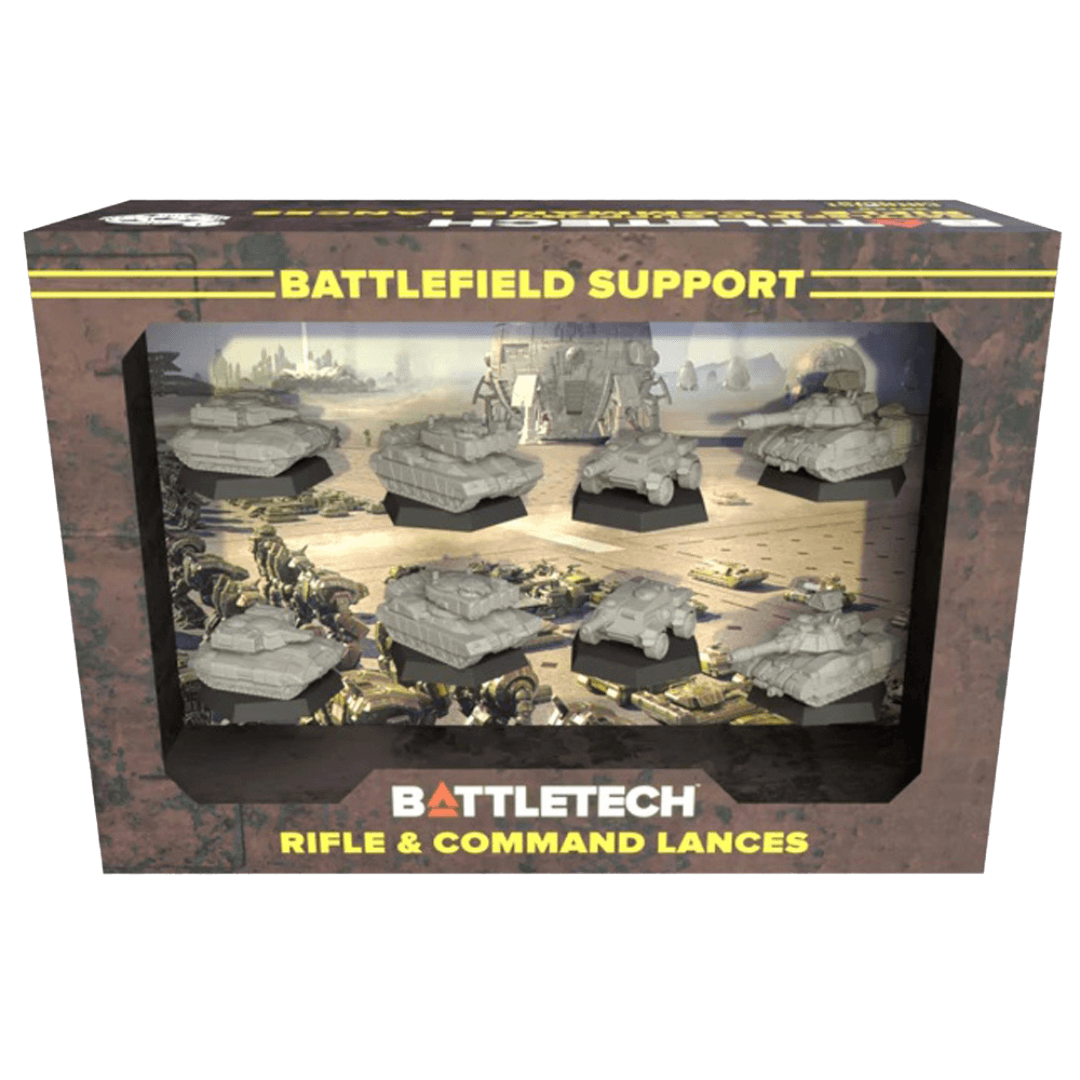 Battlefield Support Rifle & Command Lances