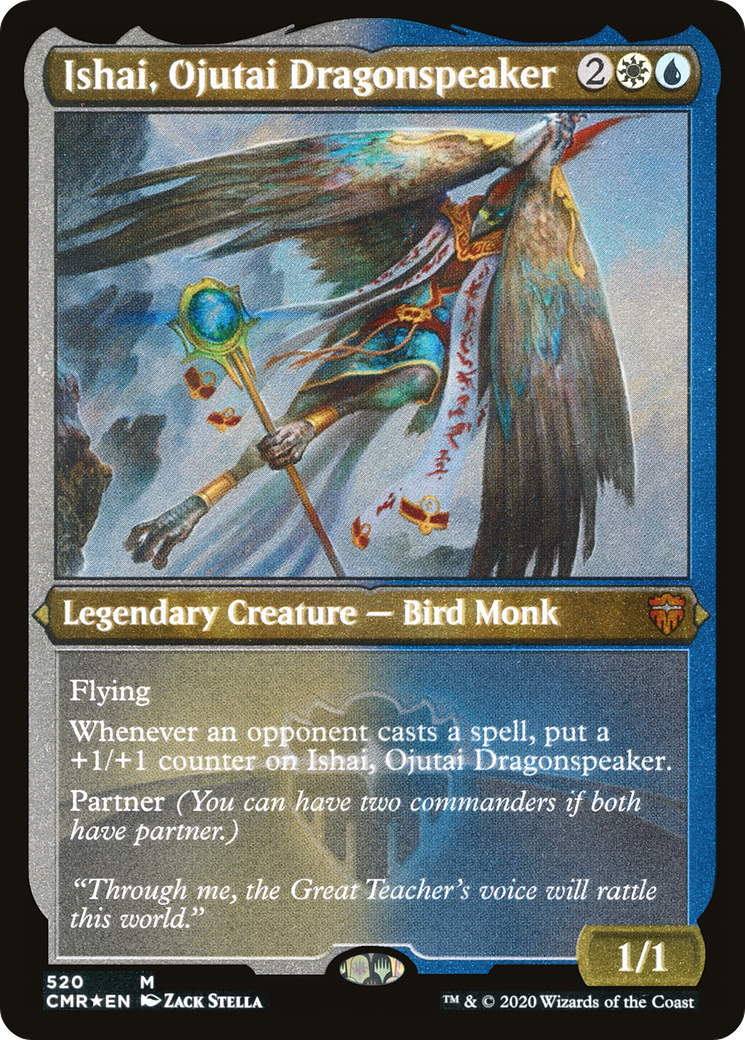 Ishai, Ojutai Dragonspeaker (CMR, Foil Etched)