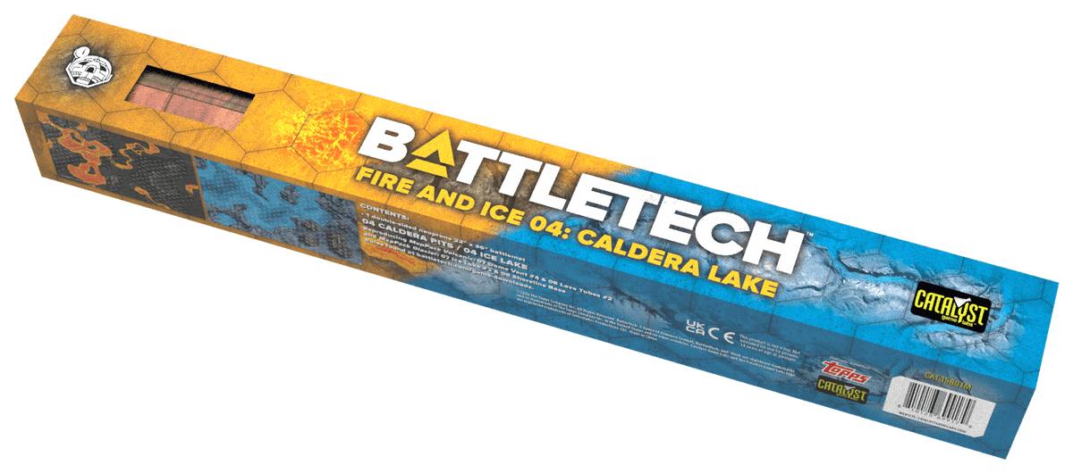 Battlemat - Fire And Ice 04 - Caldera Lake