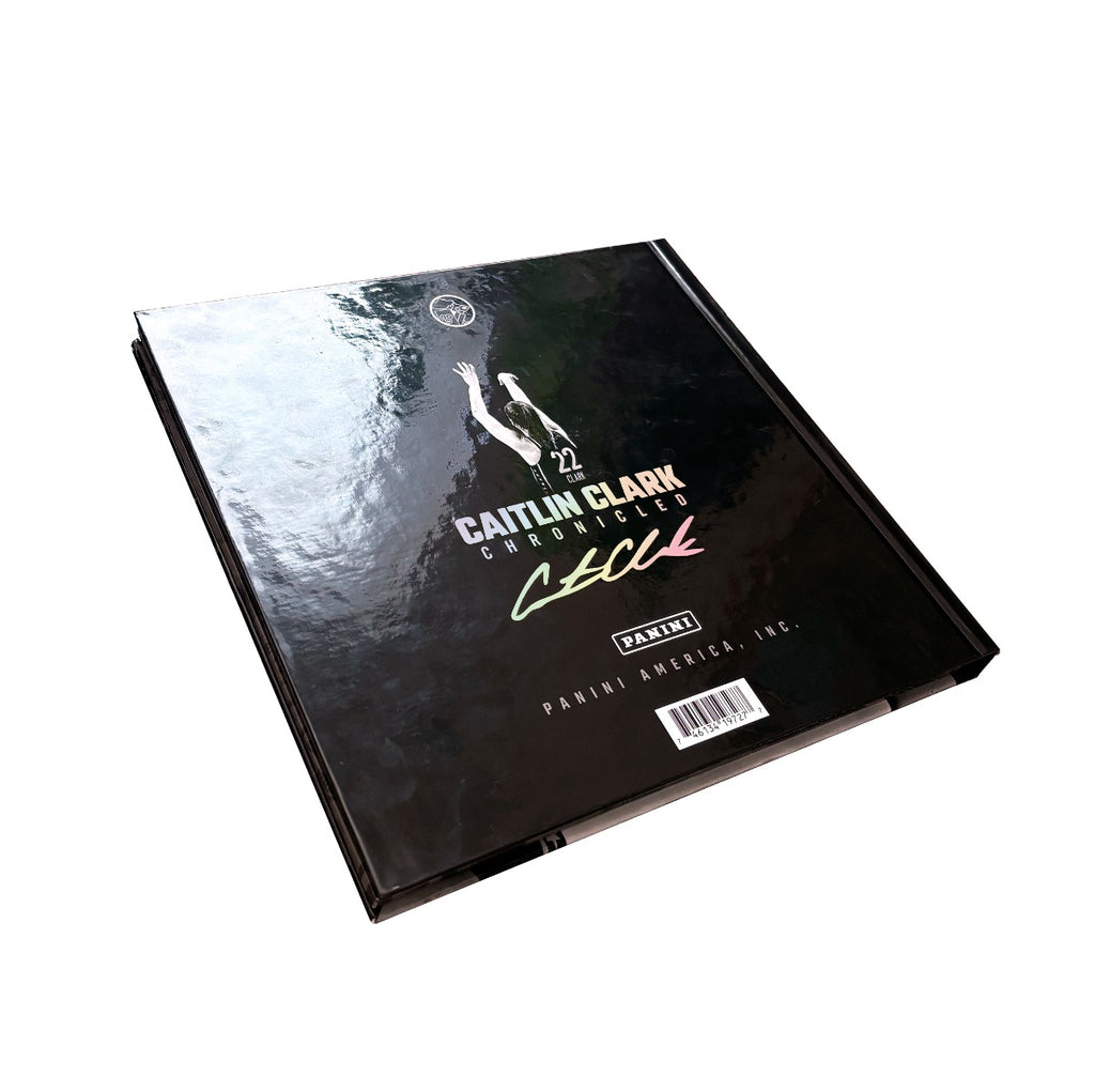 2025 Panini Caitlin Clark Chronicled Hardcover Keepsake Book WNBA Collectible (USED)