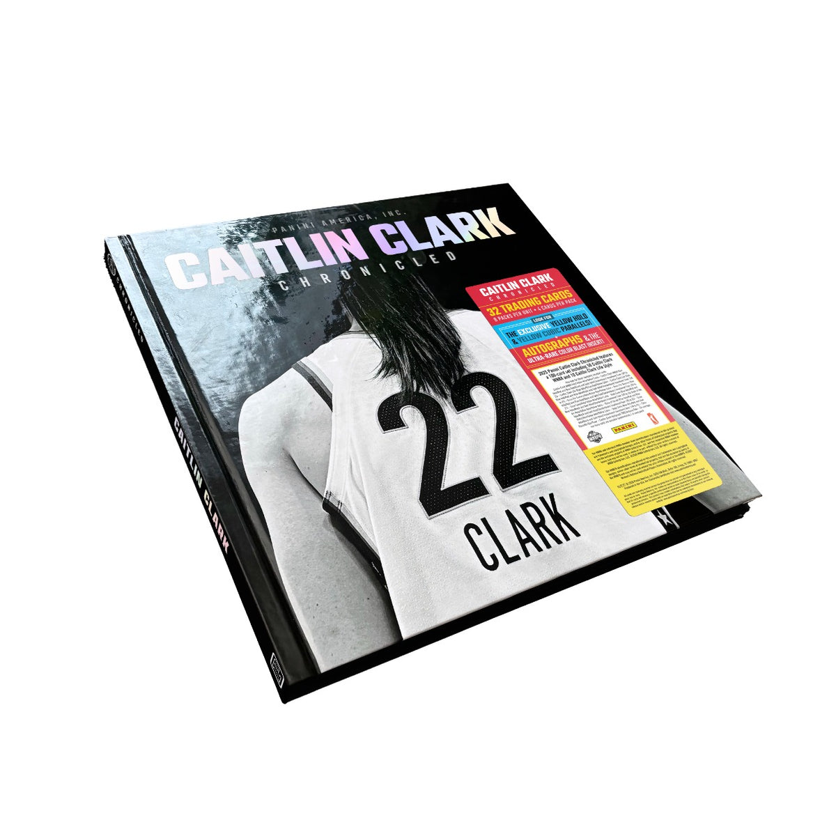 2025 Panini Caitlin Clark Chronicled Hardcover Keepsake Book WNBA Collectible (USED)