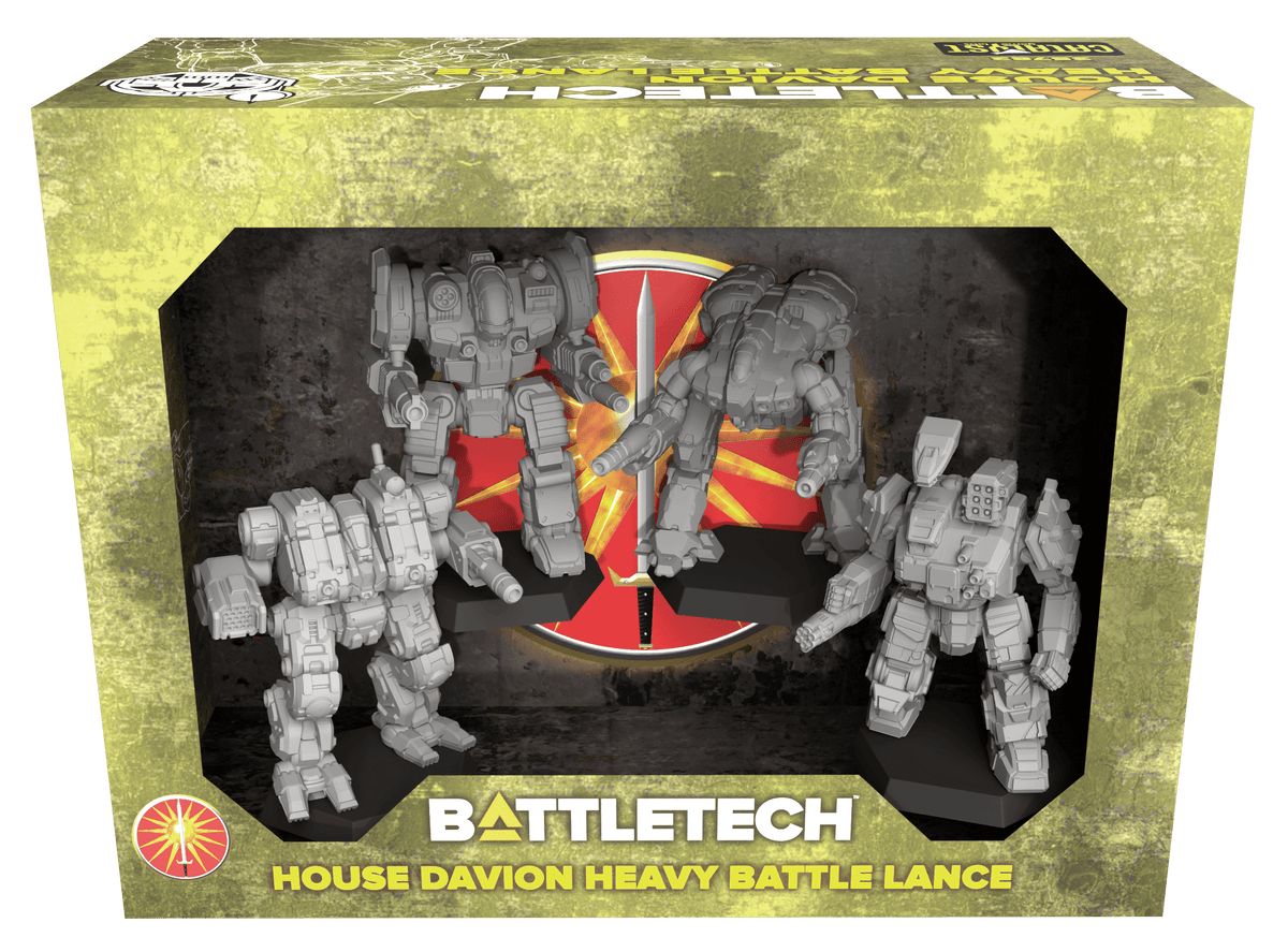 House Davion Heavy Battle Lance Forcepack