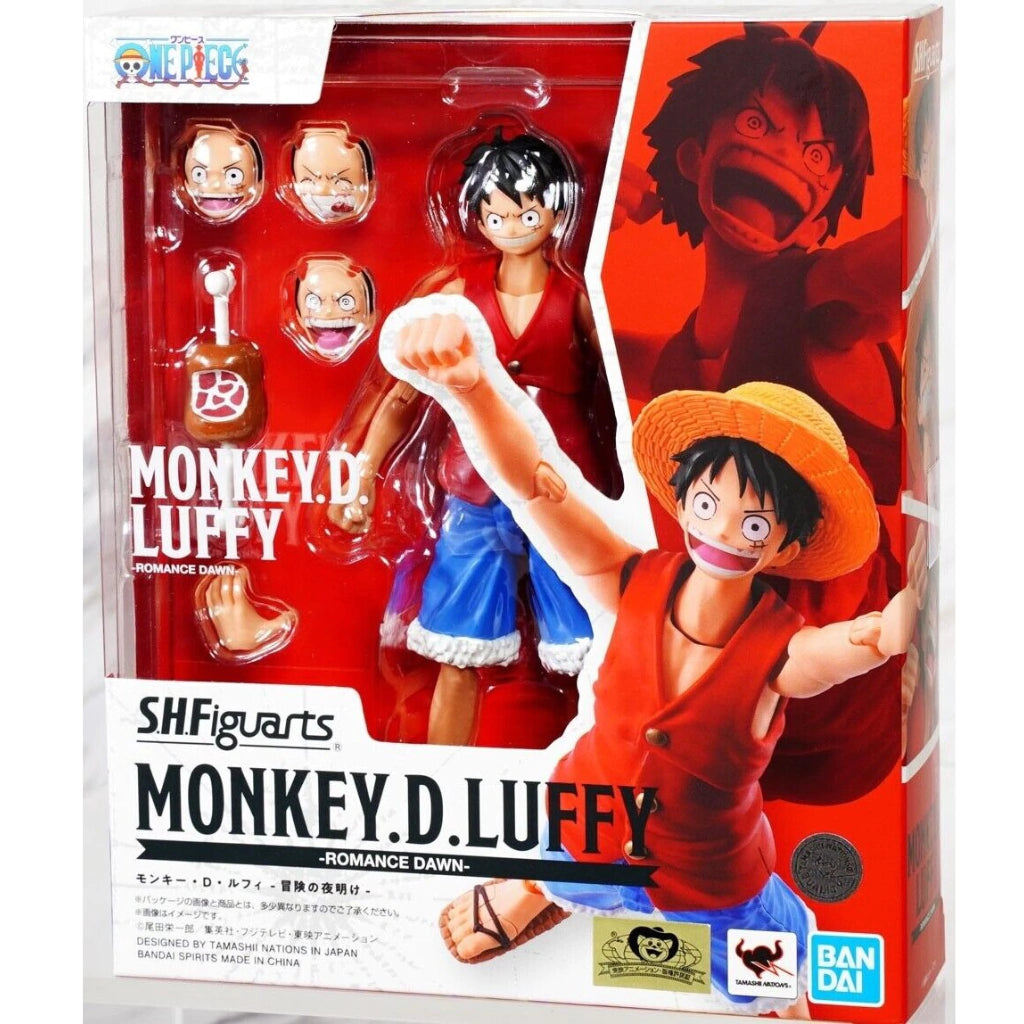 Tamashii Nations - One Piece - S.H.Figuarts - Monkey D. Luffy Romance Dawn Action Figure