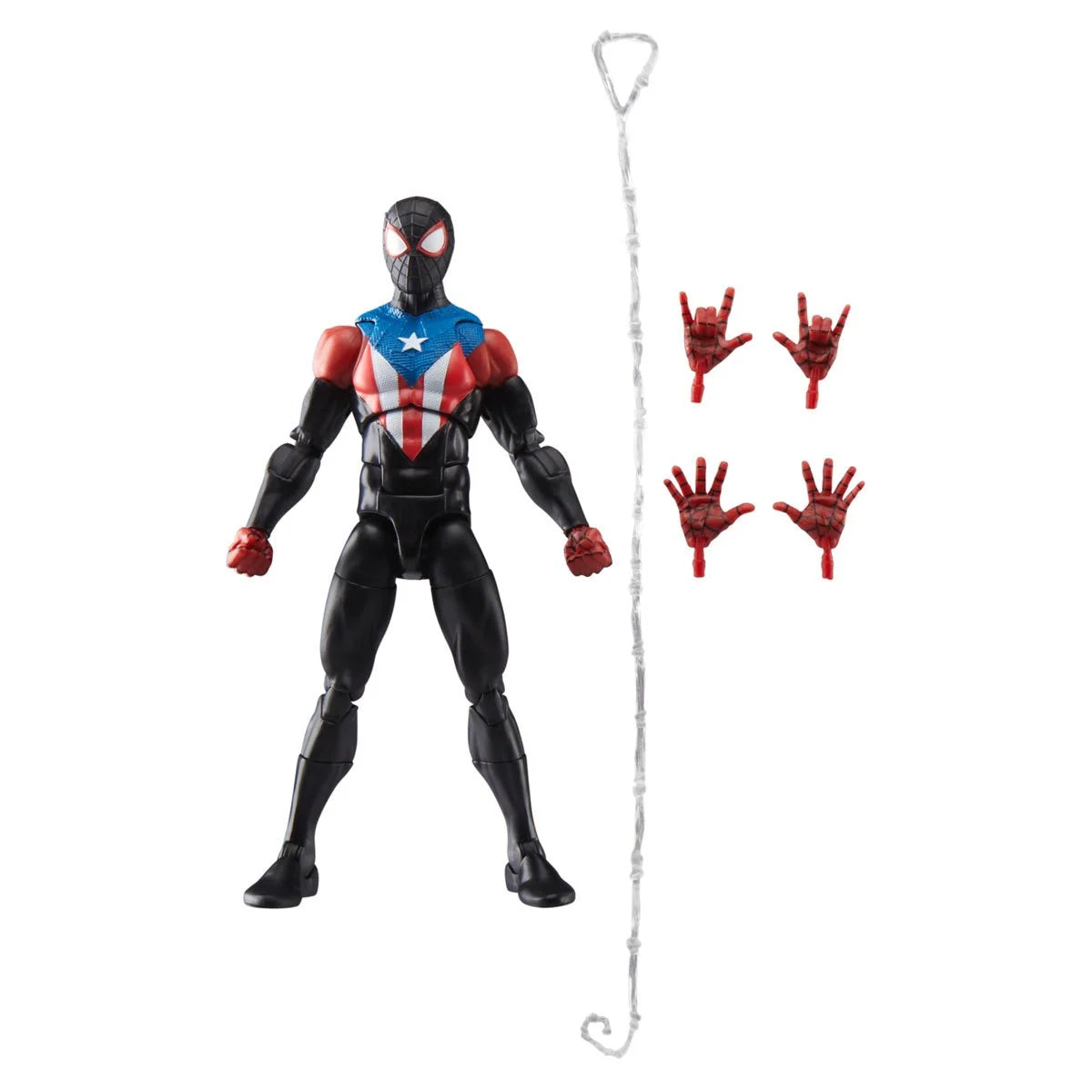 Spider-Man 2 - Marvel Legends: Gamerverse - Miles Morales Boricua Suit Action Figure