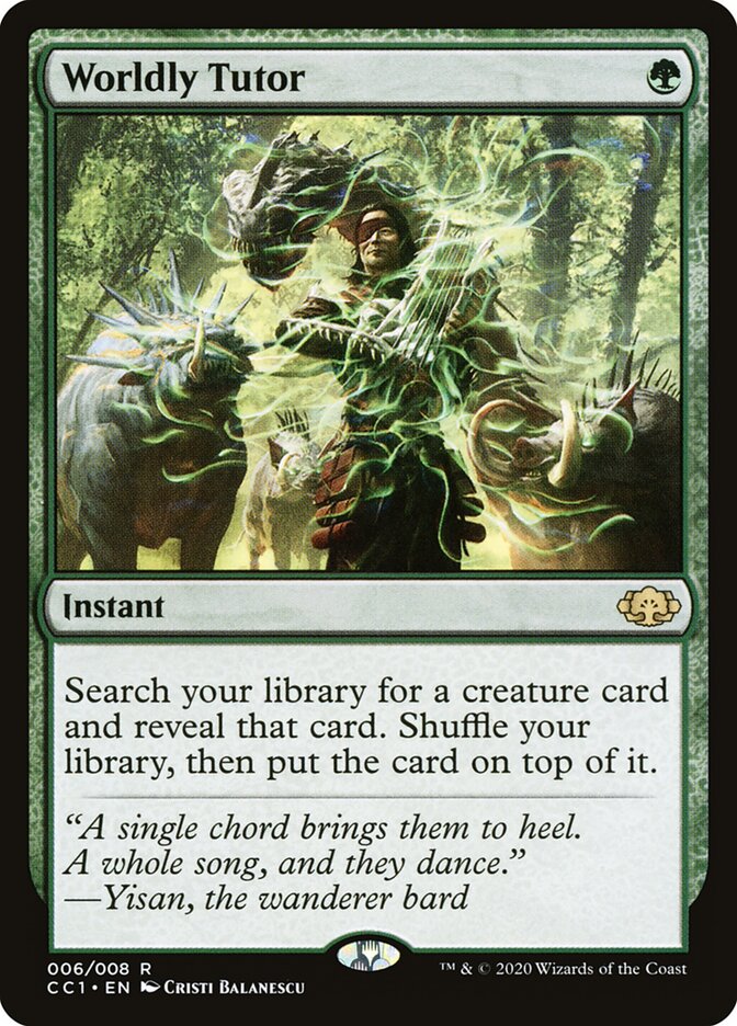 Worldly Tutor (CC1)