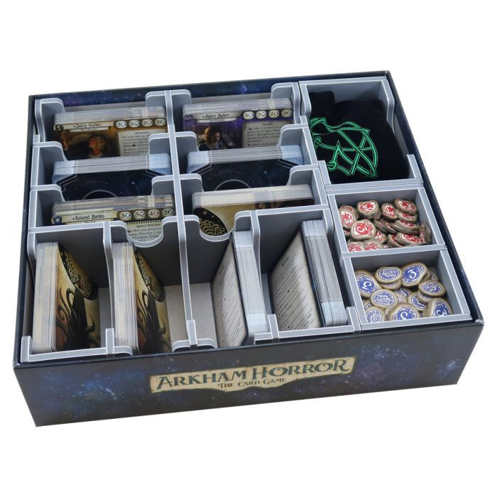 Folded Space Box Insert for Living Card Games