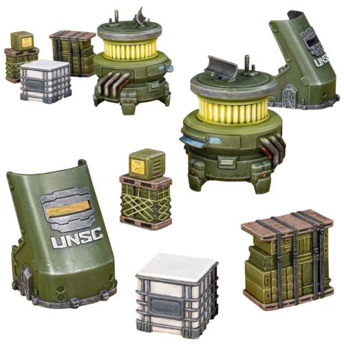 Halo: Flashpoint - UNSC Scenery Set