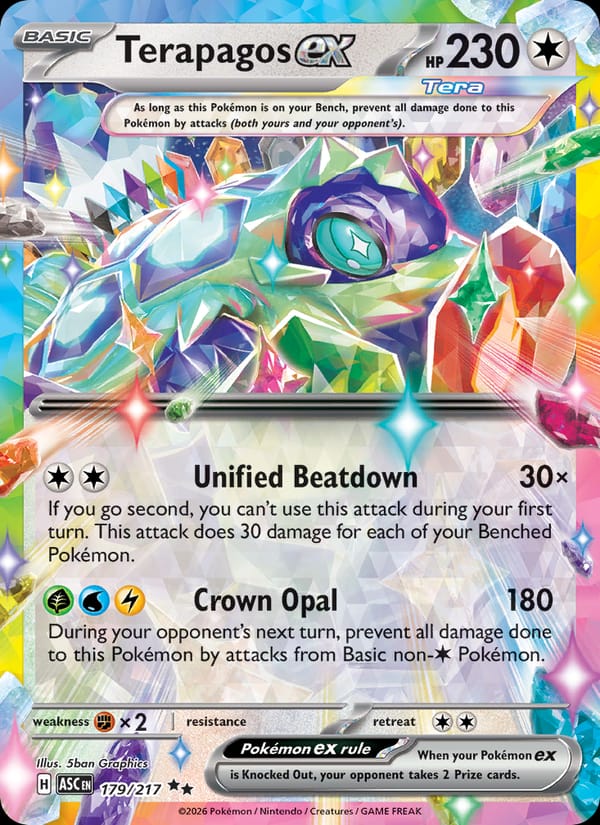 Terapagos ex (ASC, Holofoil)