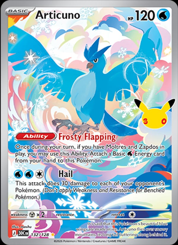 Articuno (30C, Holofoil)