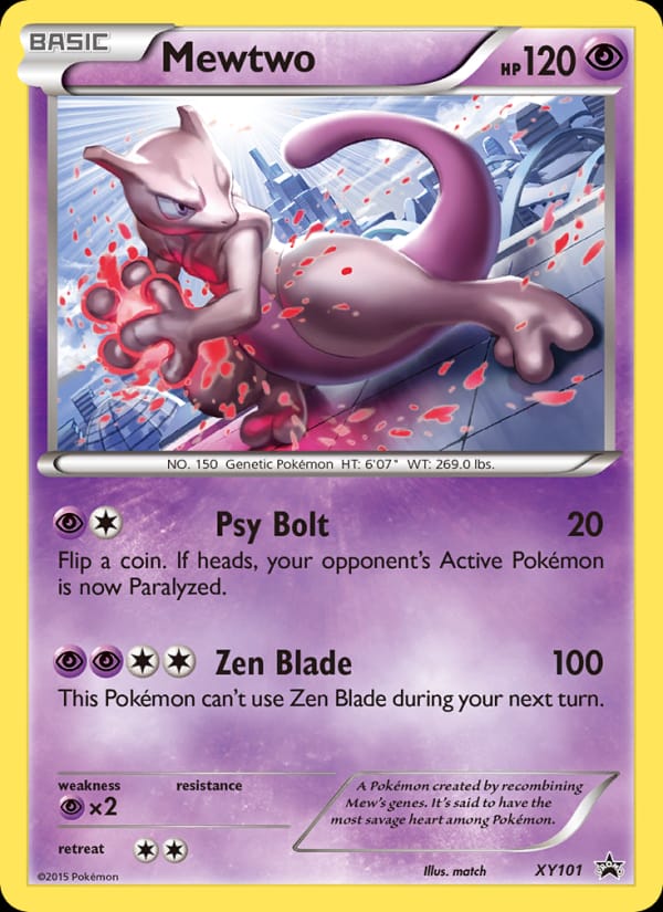 Mewtwo (XYP, Holofoil)