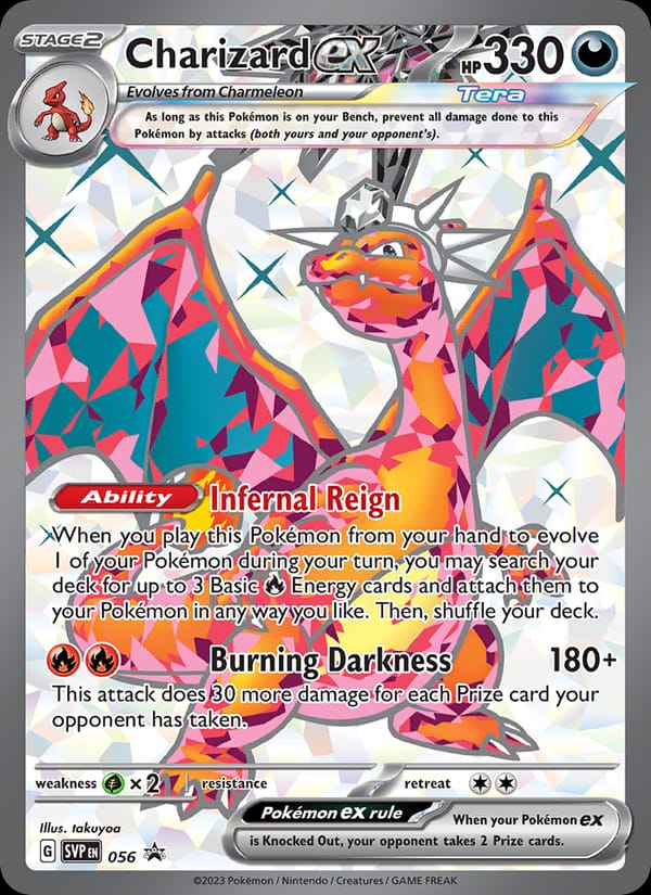 Charizard ex (SVP, Holofoil)