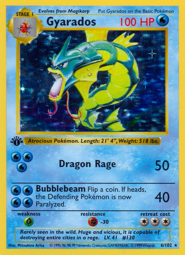 Gyarados (BS, Holofoil)