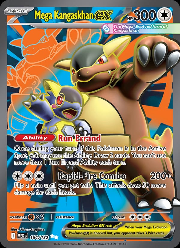 Mega Kangaskhan ex (MEG, Holofoil)
