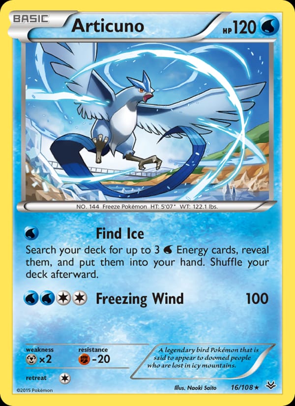 Articuno (16) (ROS, Holofoil)