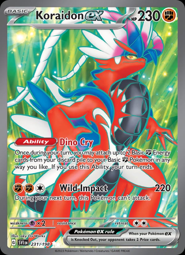 Koraidon ex (SVI, Holofoil)