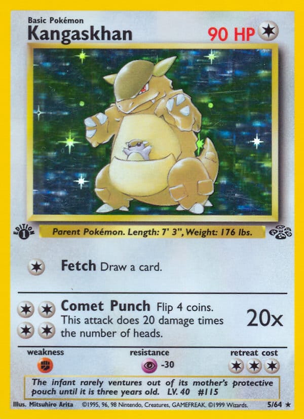 Kangaskhan (JU, Unlimited Holofoil)
