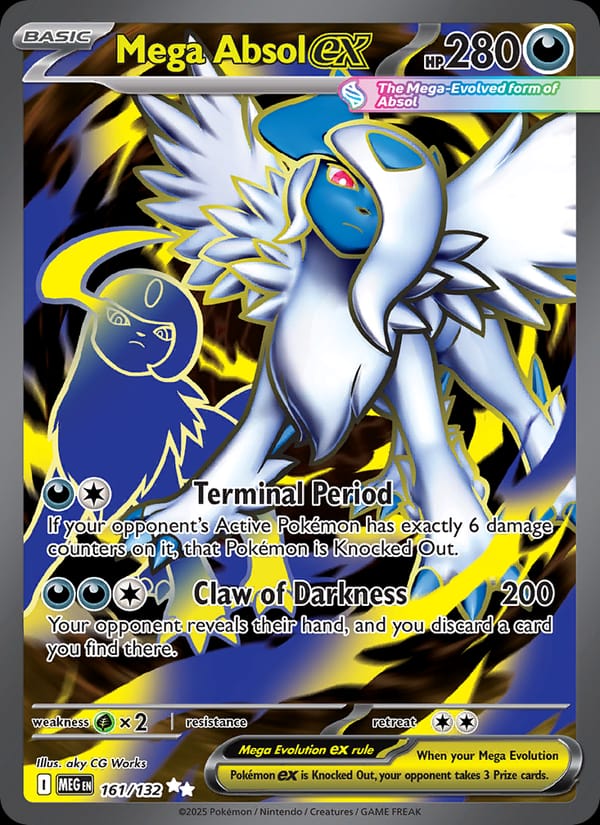 Mega Absol ex (MEG, Holofoil)