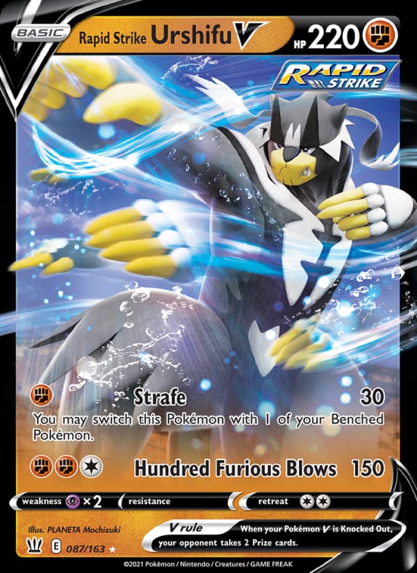 Rapid Strike Urshifu V (BST, Holofoil)