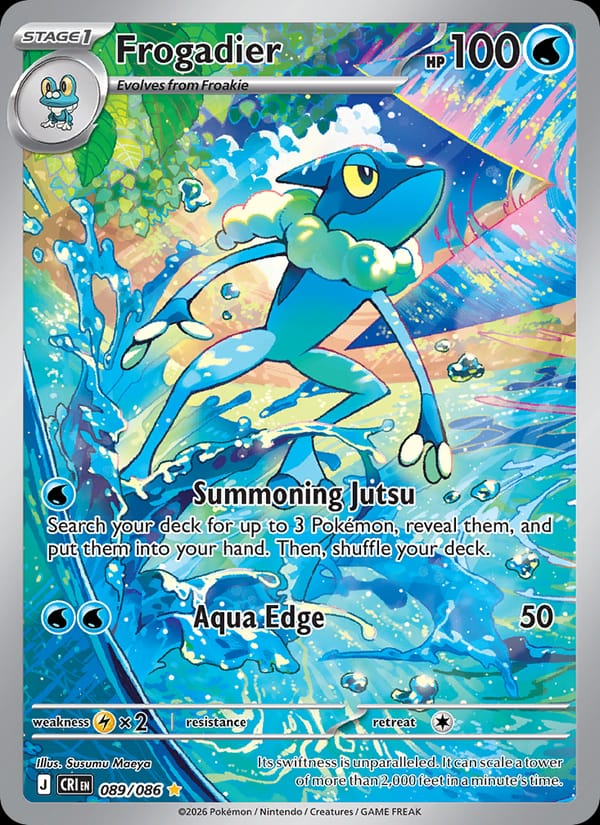 Frogadier (CRI, Holofoil)