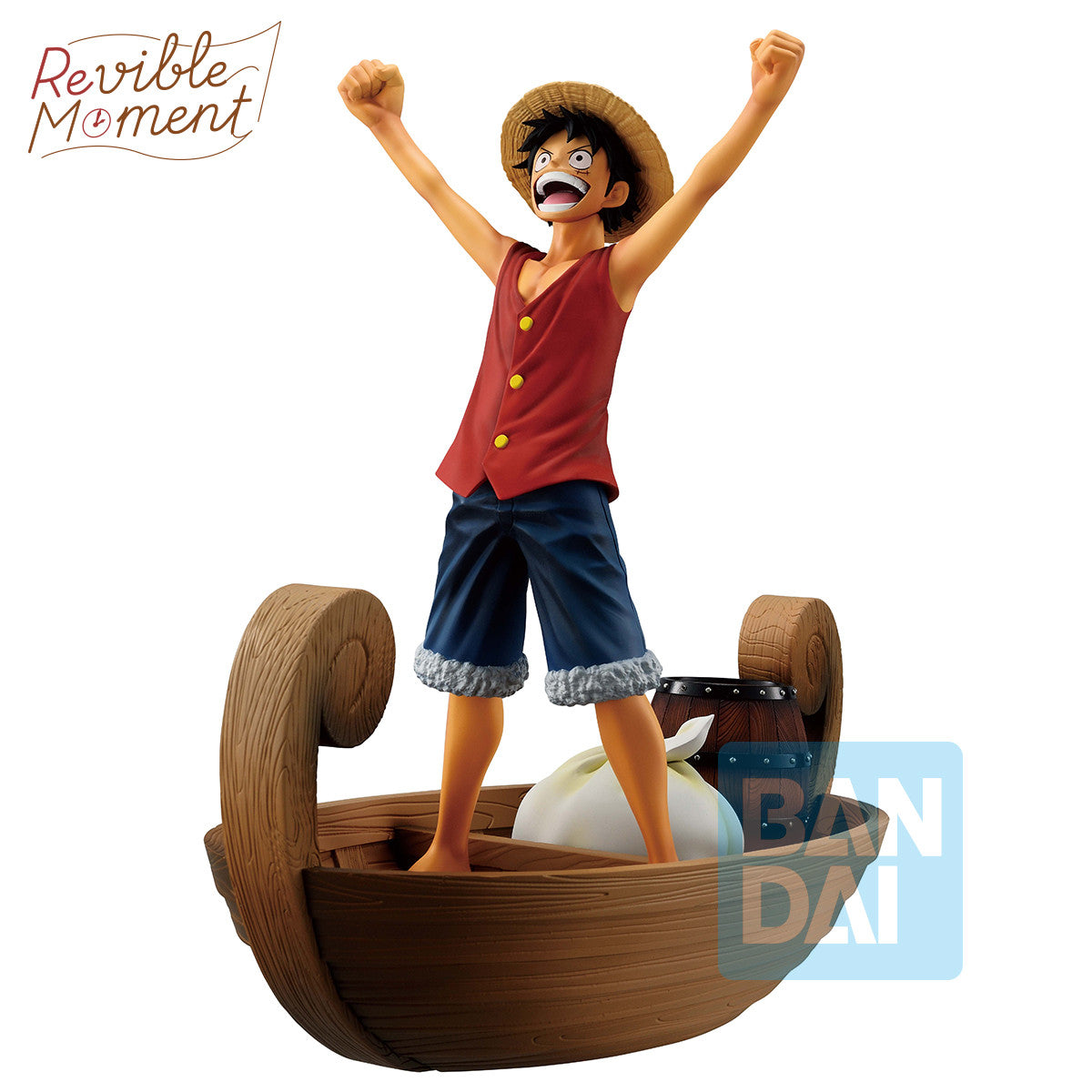 Ichibansho One Piece Monkey D. Luffy Revible Moment Figure