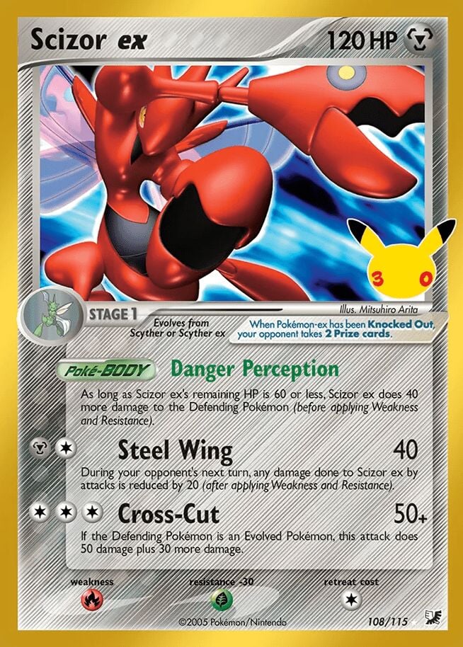 Scizor ex (30C-CC, Holofoil)