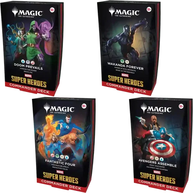 Marvel Super Heroes Commander Deck