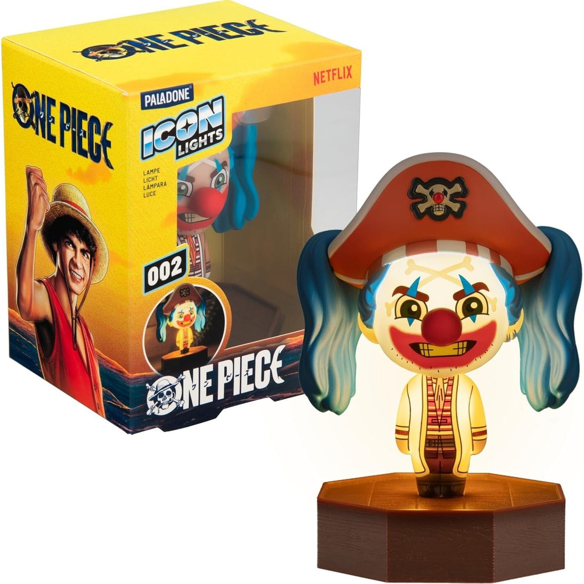Paladone One Piece Buggy Icon Light