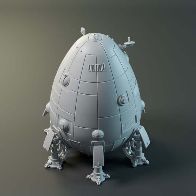 Overlord Class Map Scale Dropship