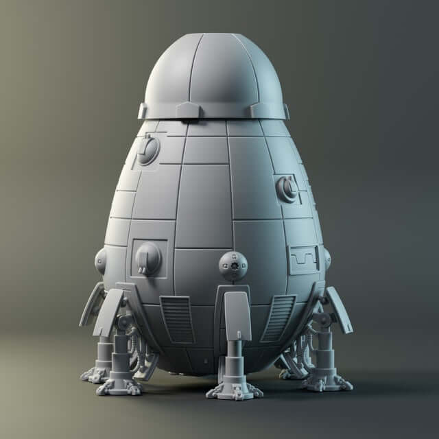 Overlord C Class Map Scale Dropship