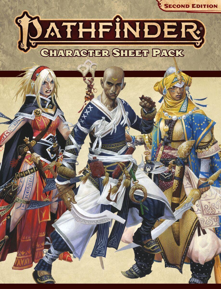 Pathfinder 2E -  Character Sheet Pack