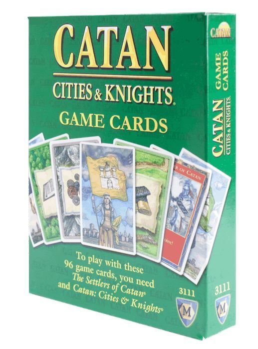 Catan: Cities & Knights – Game Cards board game cover
