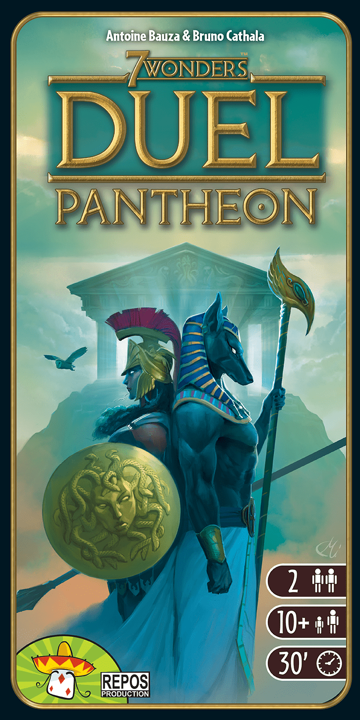 7 Wonders Duel: Pantheon board game cover