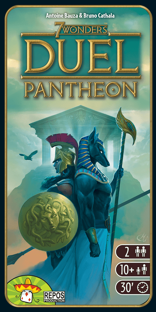 7 Wonders Duel: Pantheon board game cover