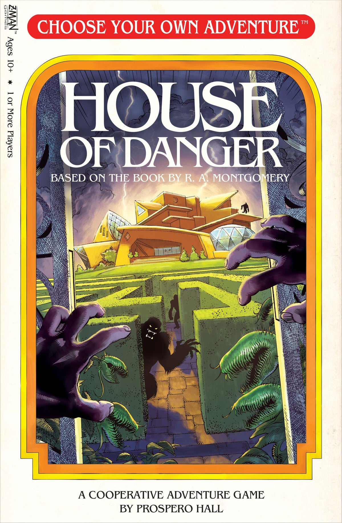 Choose Your Own Adventure: House of Danger board game cover