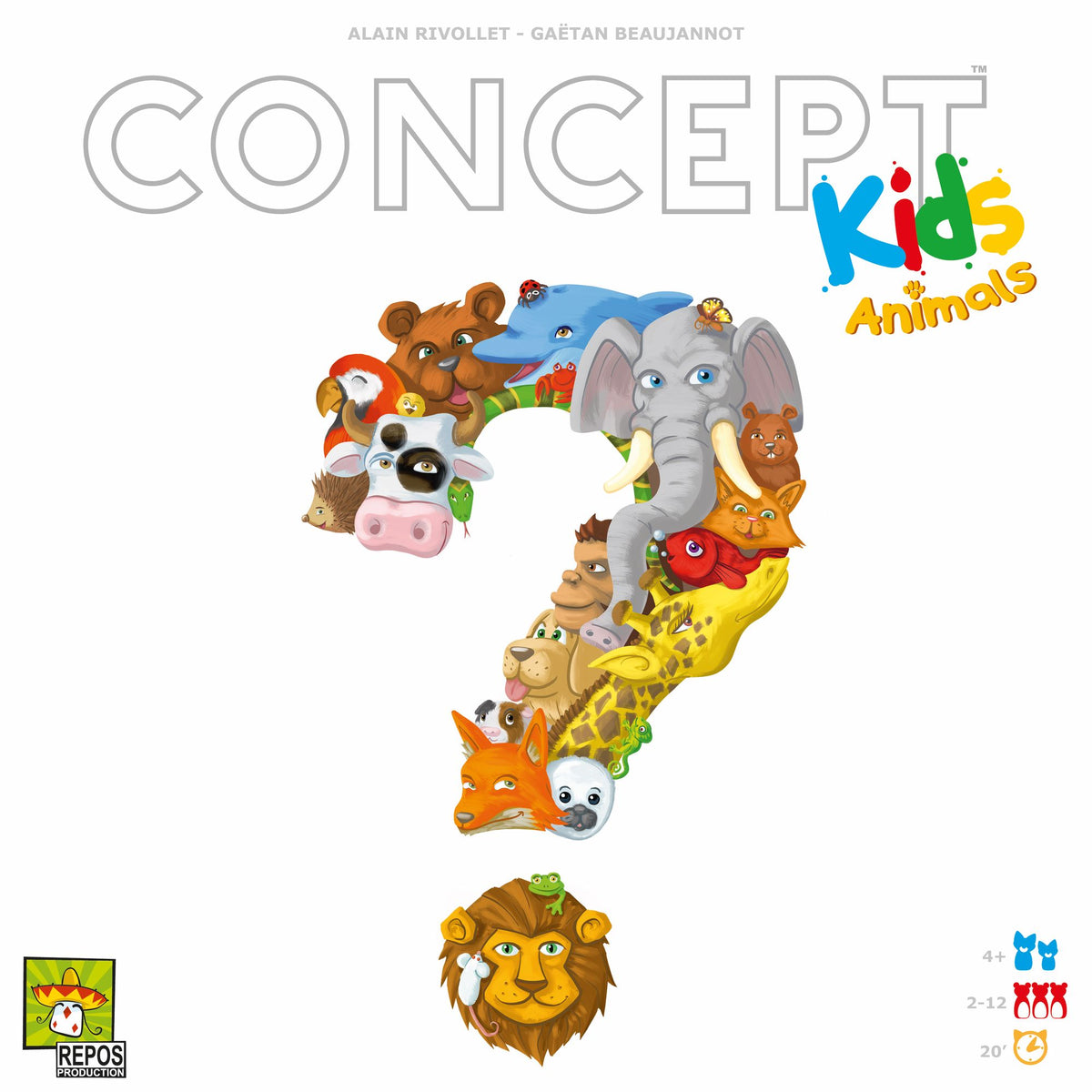 Concept Kids: Animals board game cover