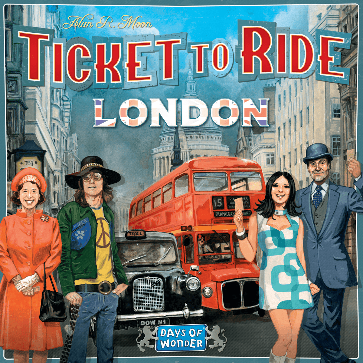 Ticket to Ride: London board game cover