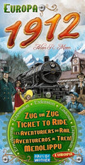 Ticket to Ride: Europa 1912 board game cover