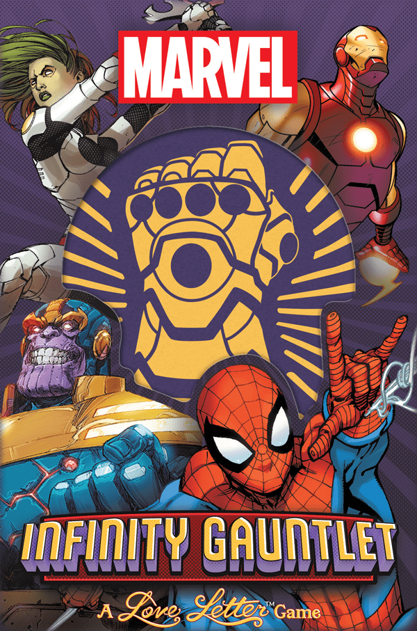 Infinity Gauntlet: A Love Letter Game board game cover