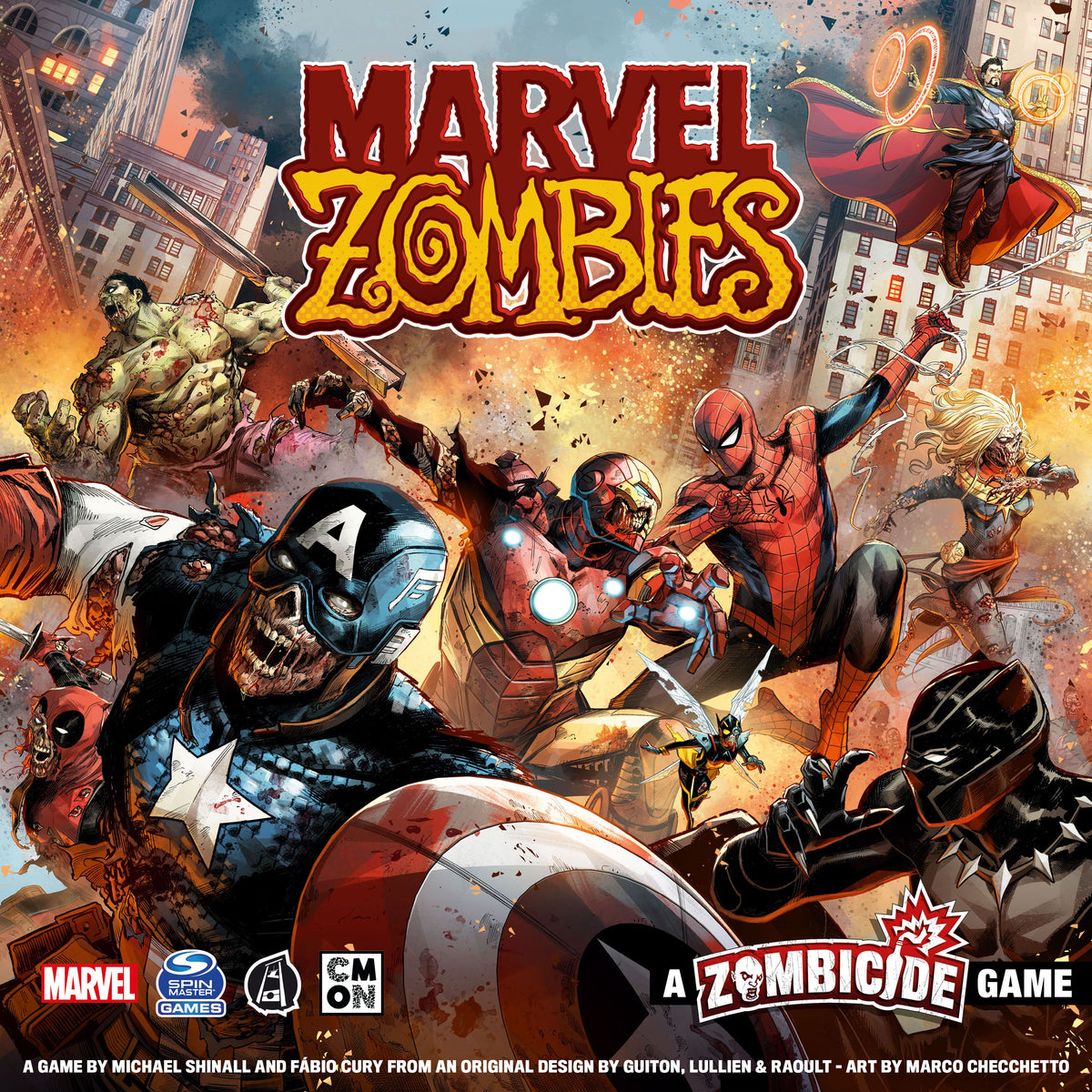 Marvel Zombies: A Zombicide Game board game cover