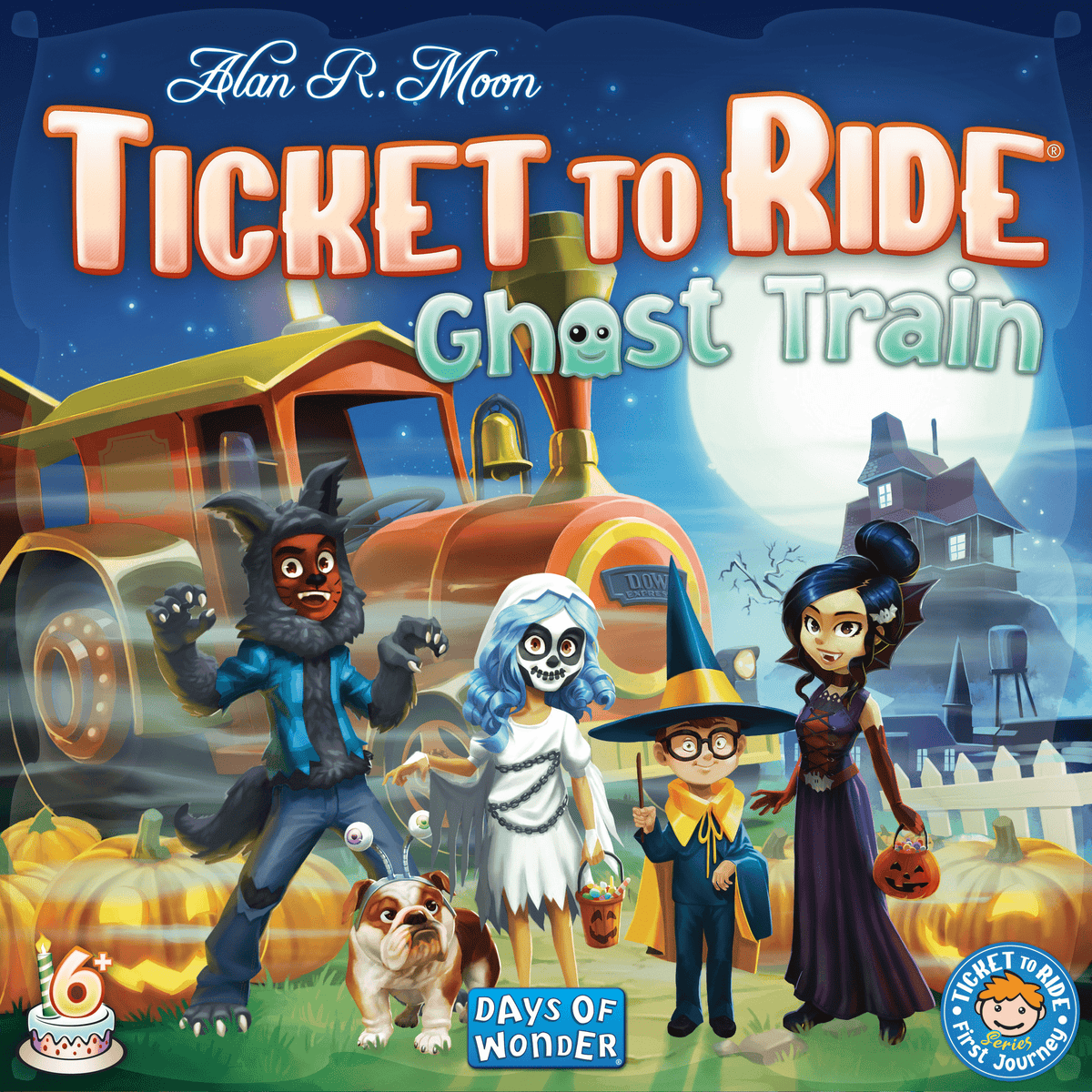 Ticket to Ride: Ghost Train board game cover