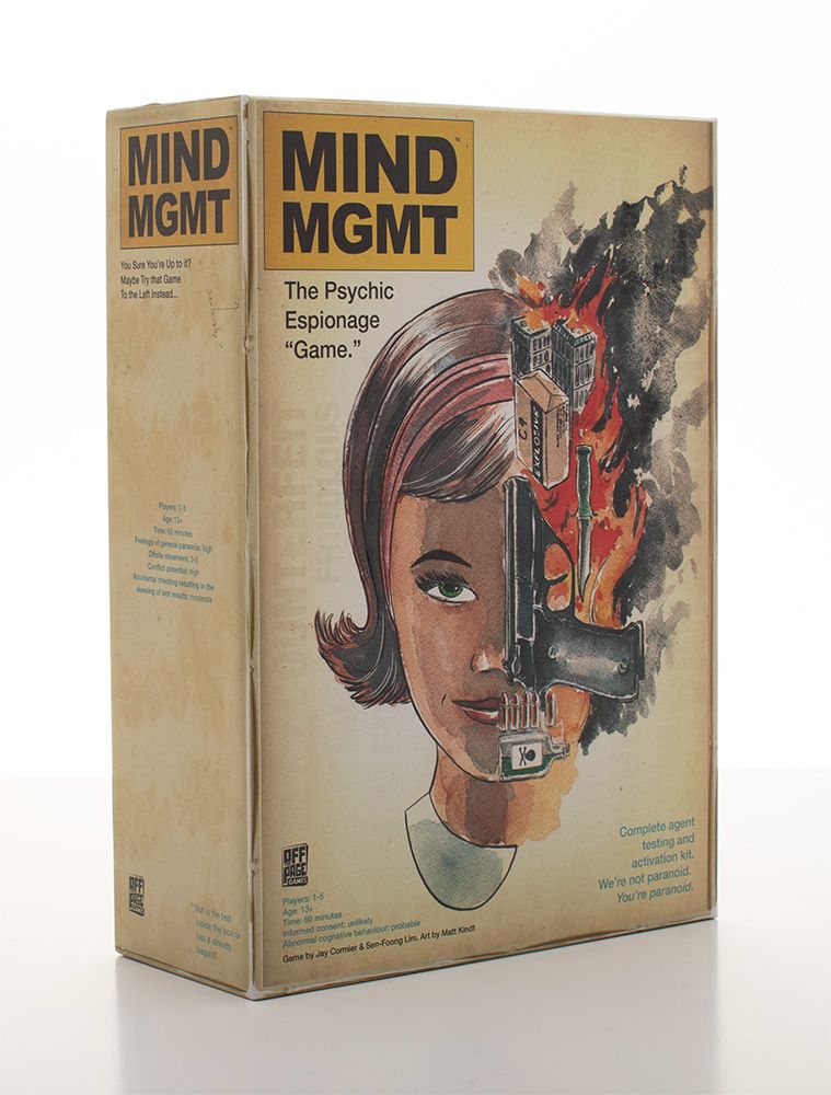 MIND MGMT: The Psychic Espionage Game