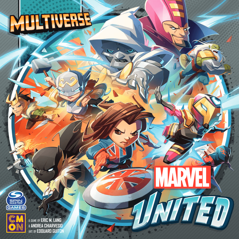 Marvel United: Multiverse board game cover