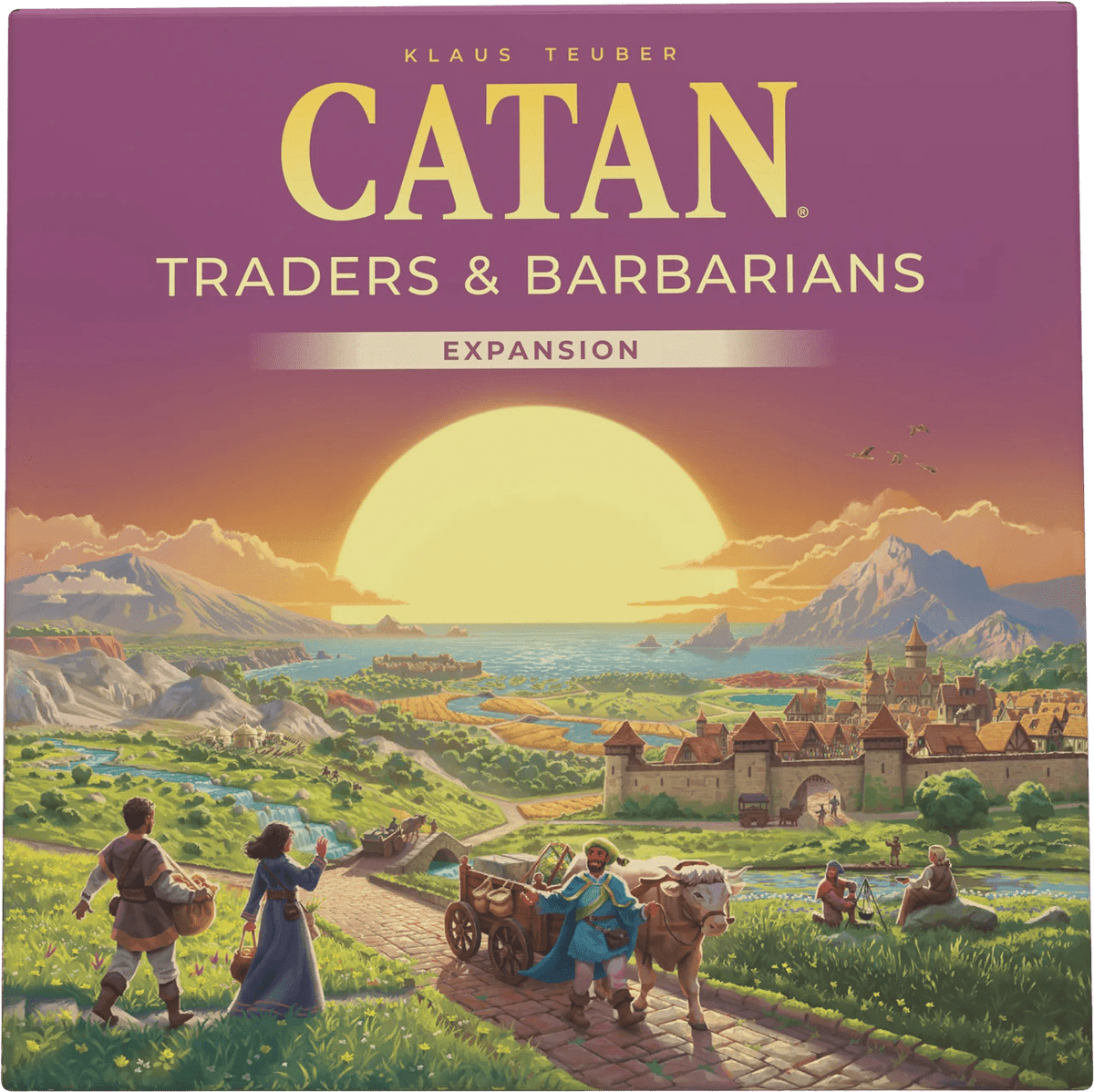 Catan: Traders & Barbarians board game cover