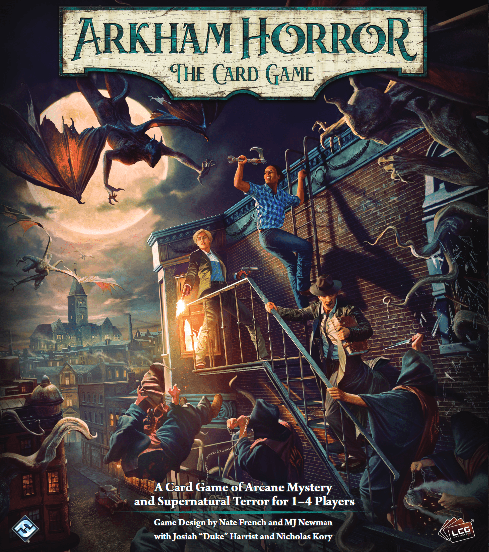 Arkham Horror: The Card Game board game cover
