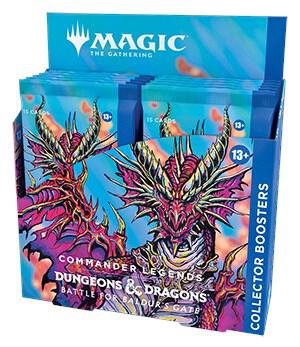 Commander Legends: Dungeons and Dragons: Battle for Baldur's Gate Booster Display [Collector's Edition] (12 Packs)