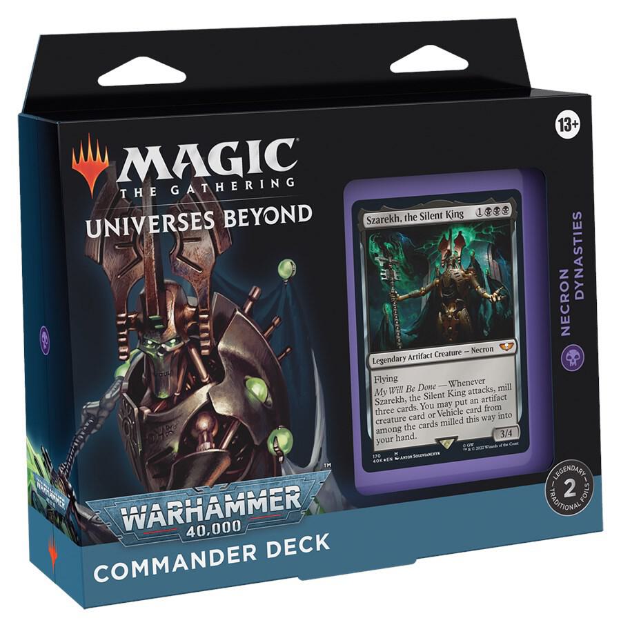 Universes Beyond: Warhammer 40,000 Necron Dynasties Commander Deck