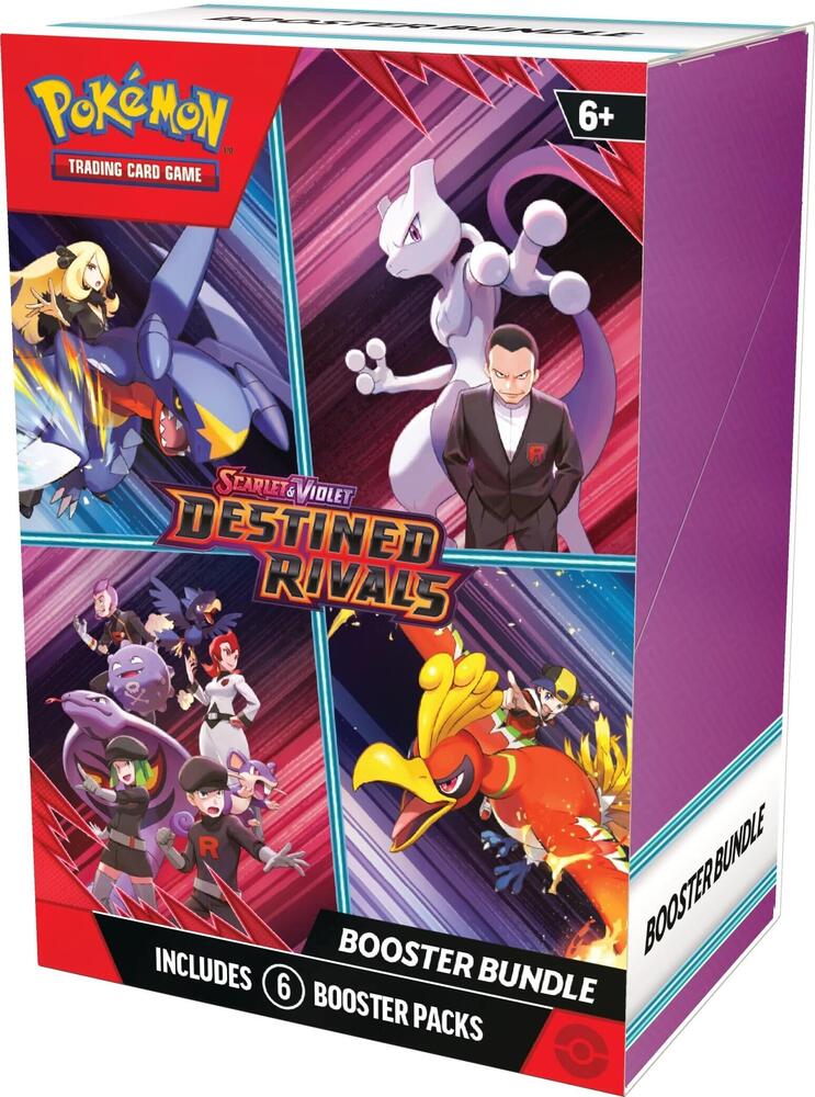 Pokémon TCG - Destined Rivals Booster Bundle (6 Packs)