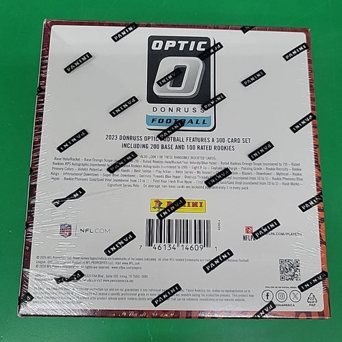 2023 Panini Donruss Optic Football Mega Box (Blue Hyper Parallels)
