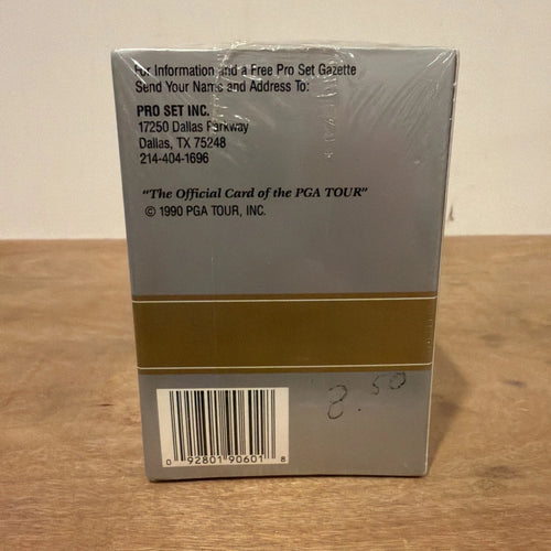 1990 PGA Tour Pro Set Inaugural Trading Card Box Sealed 100 Cards